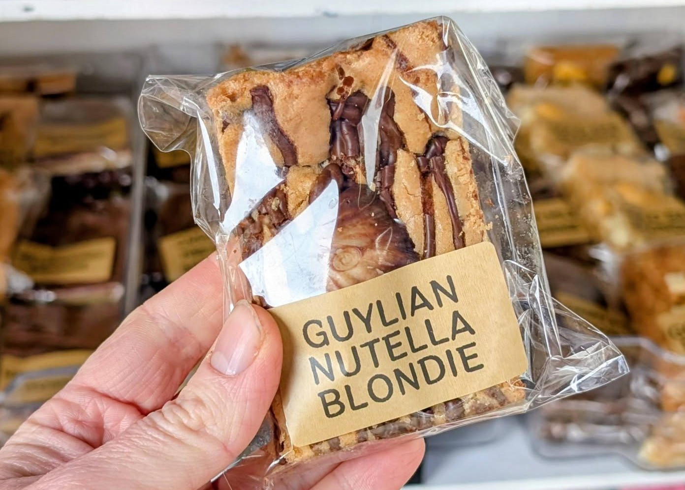 Guylian Nutella Blondie hero