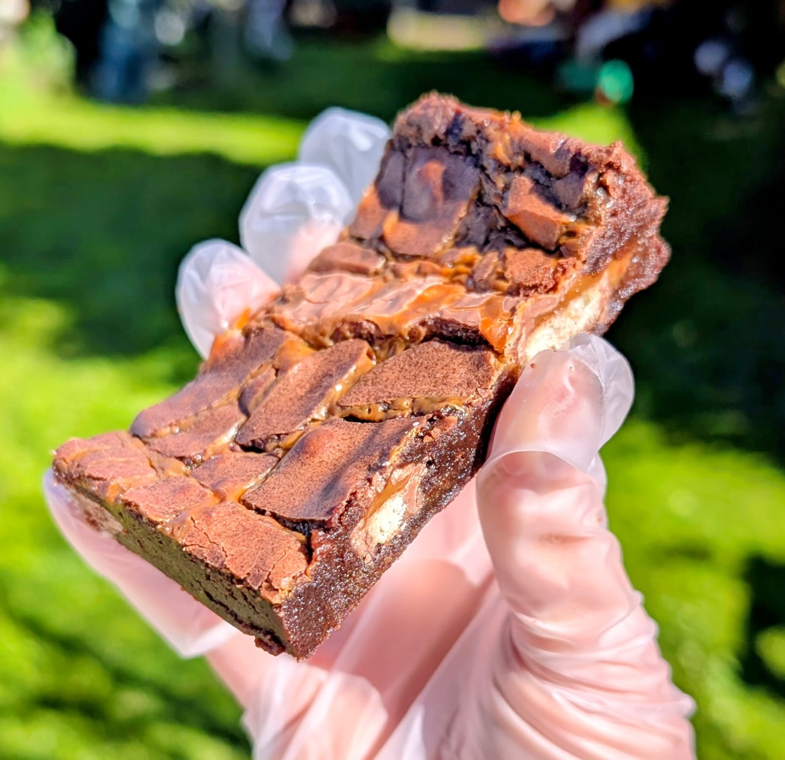 Twix Caramel Brownie hero