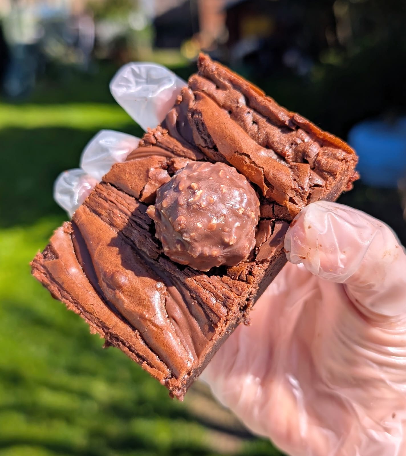 Ferrero Rocher Nutella Brownie hero