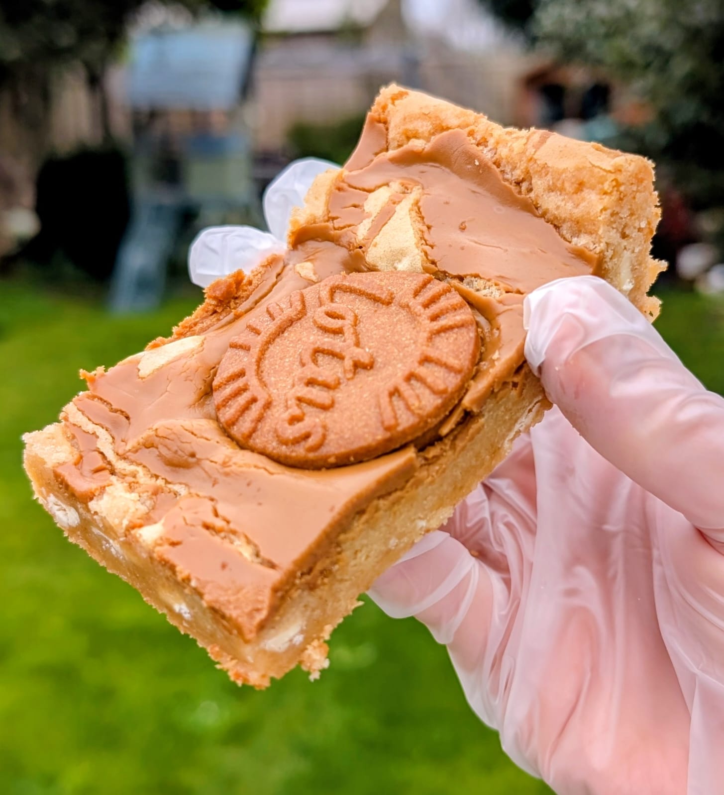 Biscoff Blondie hero