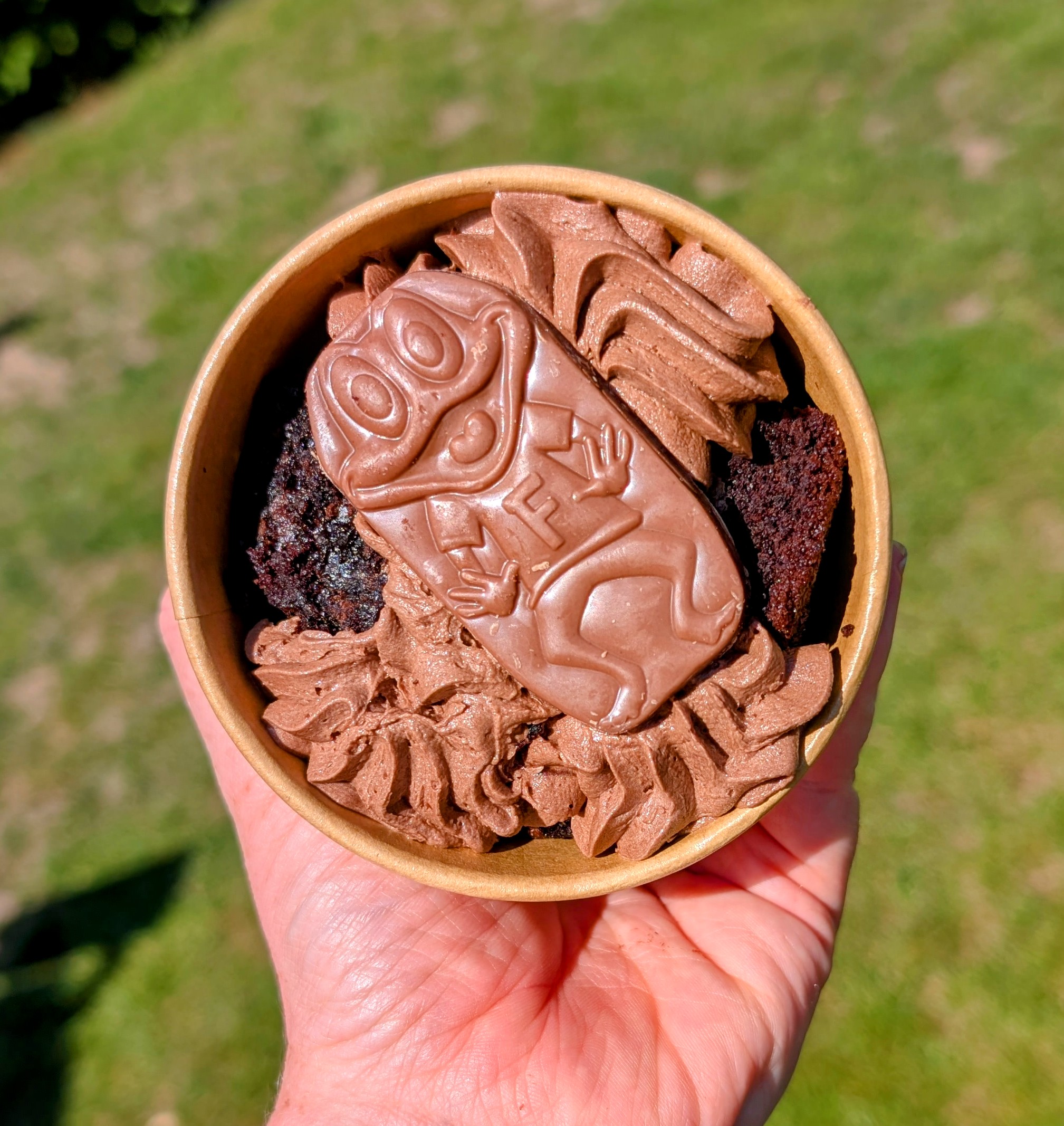 Freddo Choc Cake Pot
