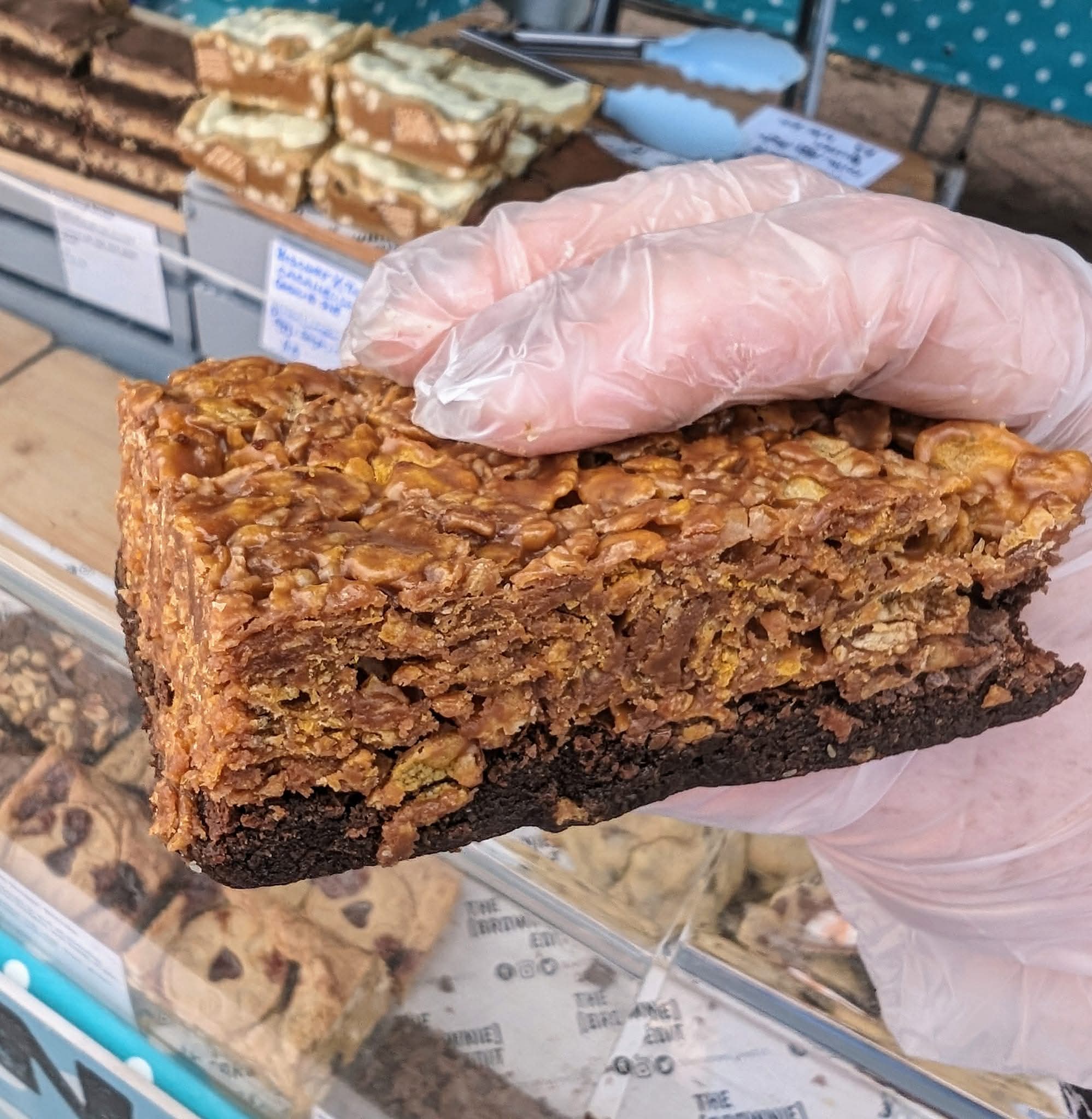 Mars Bar Cornflake Crunch Brownie
