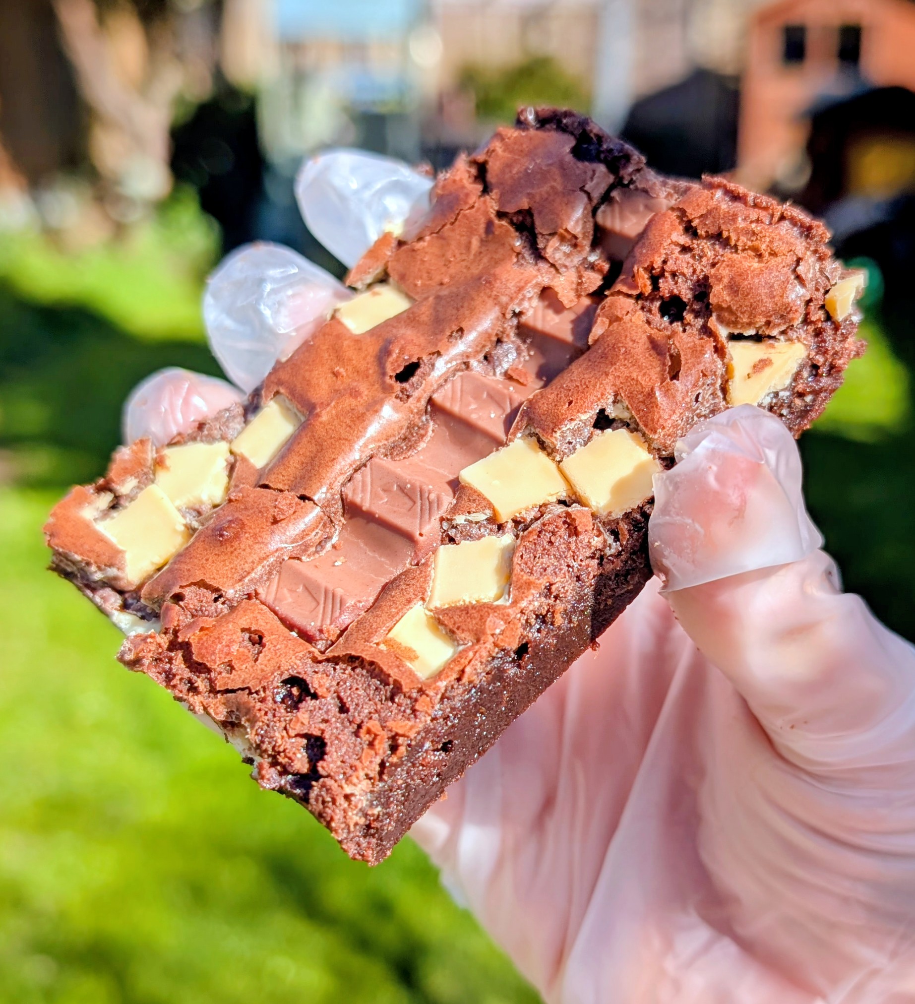 NGCI Kinder White Choc Brownie