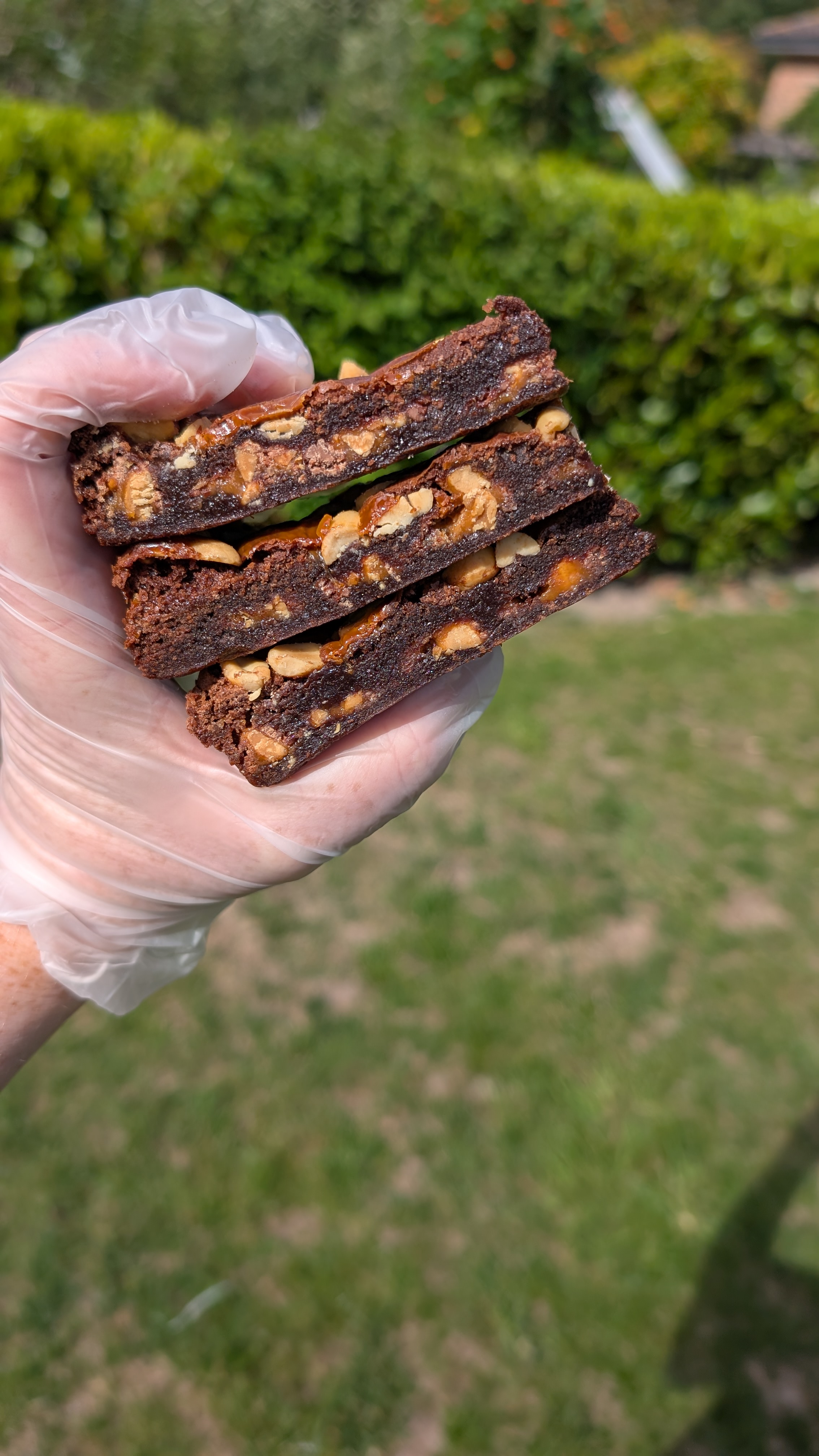 NGCI Snickers Stuffed Brownie 
