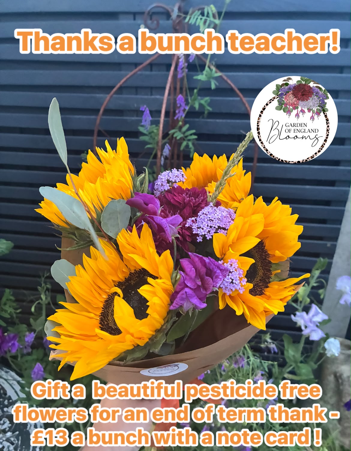 Thank You Teacher Blooms!