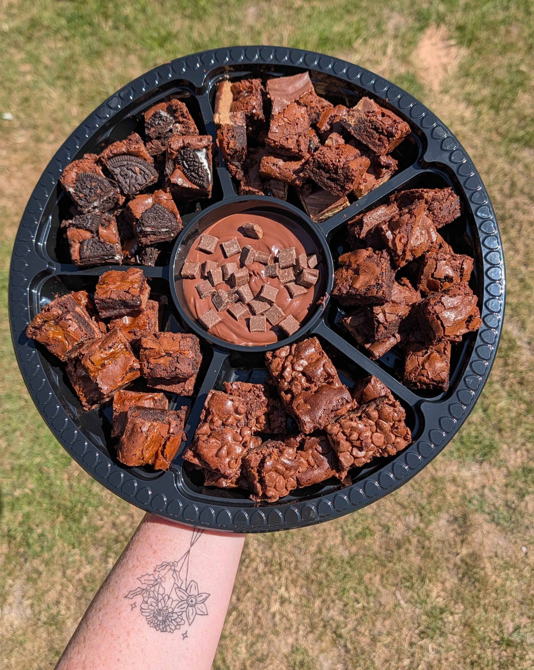 Dunkin' Brownie Platter
