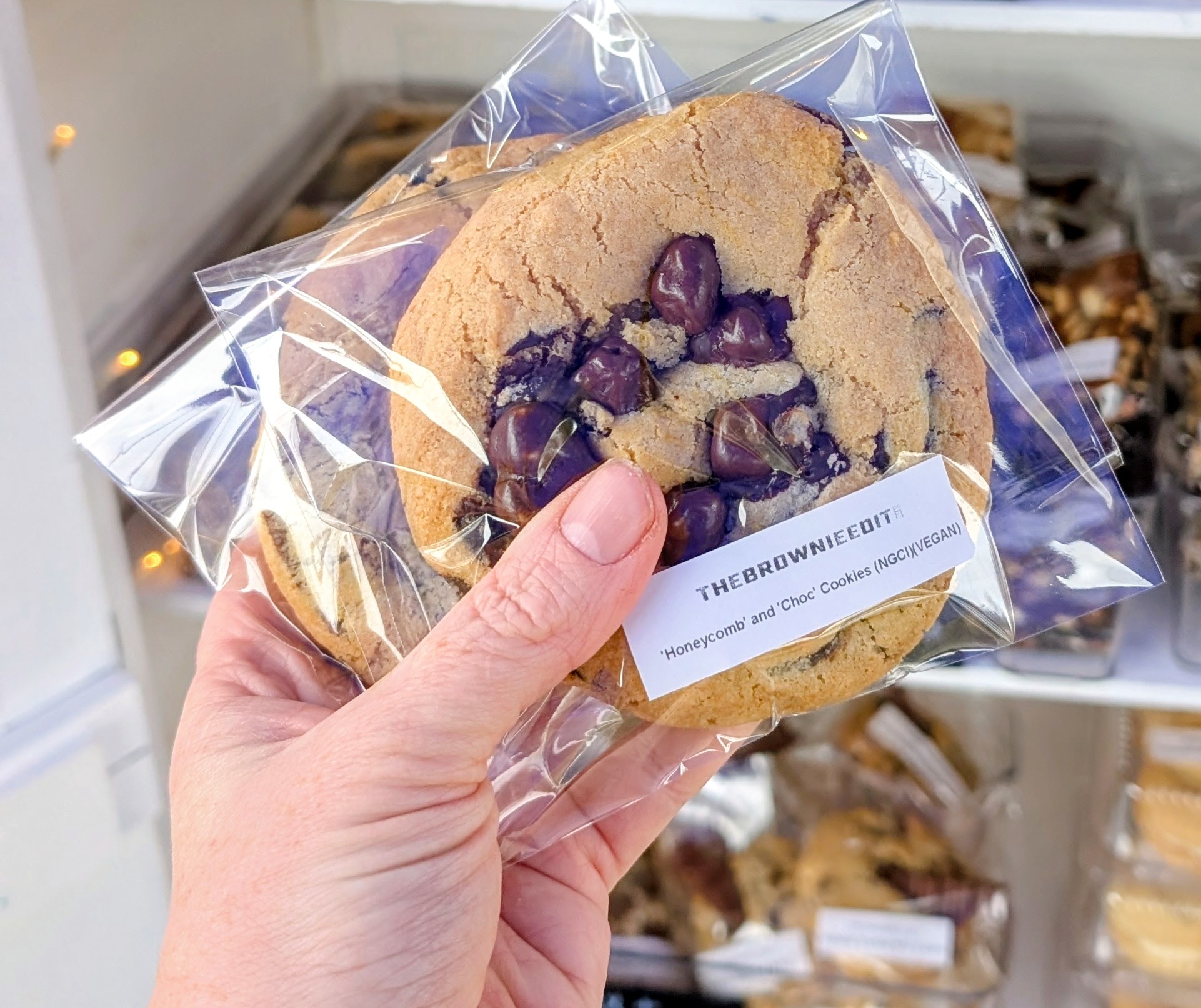 VEGAN NGCI Honeycomb Choc Chunk Cookie