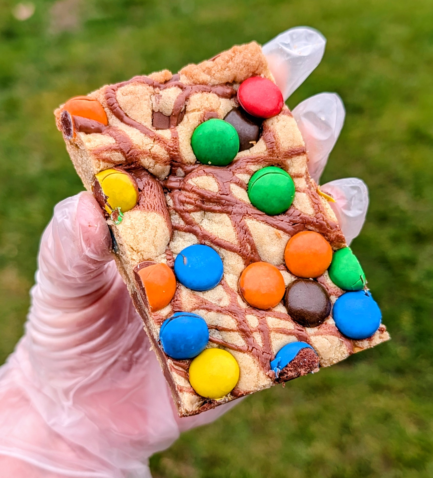 M&M Cookie Bar