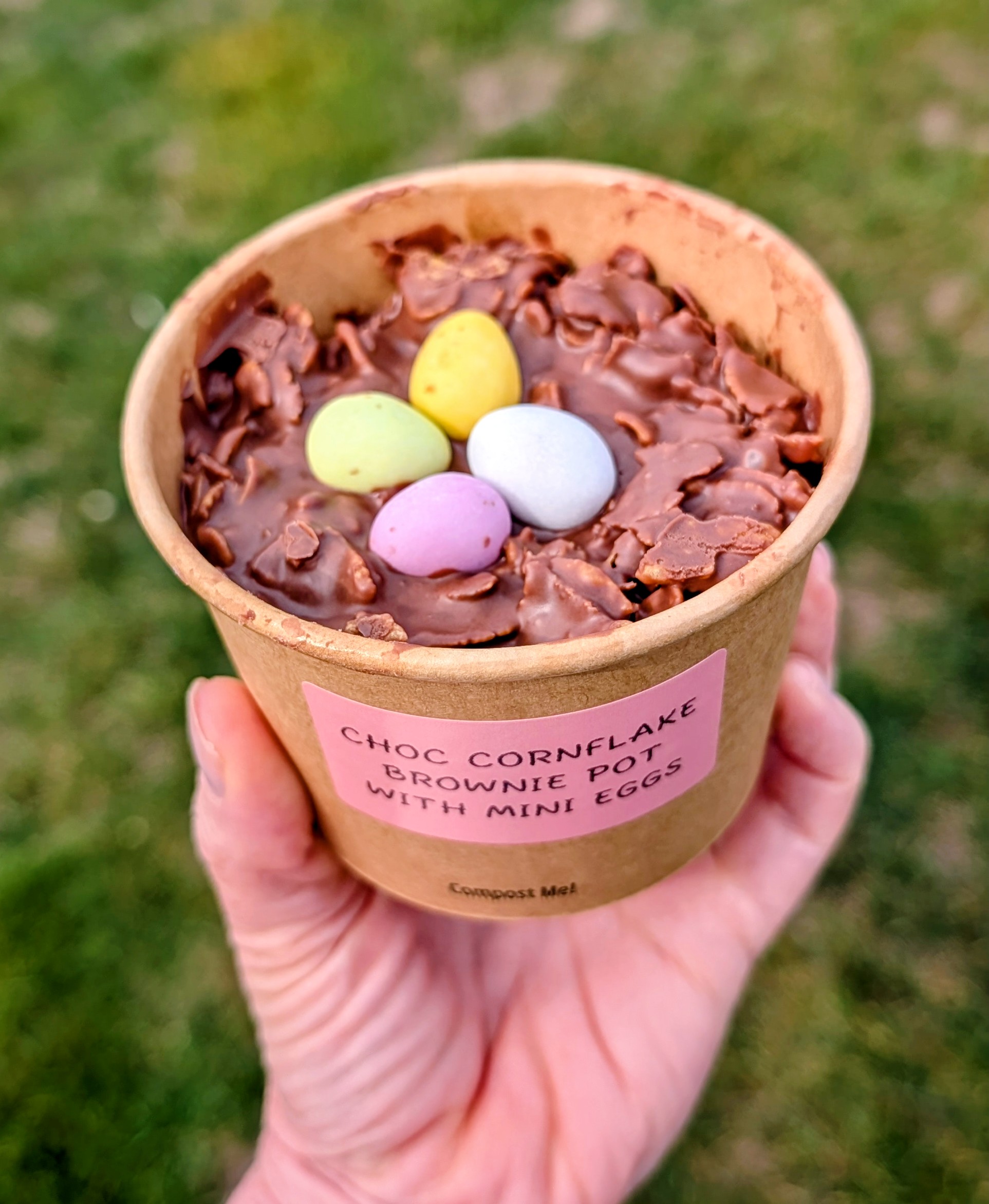 Brownie Cornflake Crunch Pot